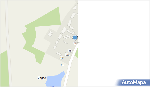 Kiełpiniec, Kiełpiniec, 57, mapa Kiełpiniec