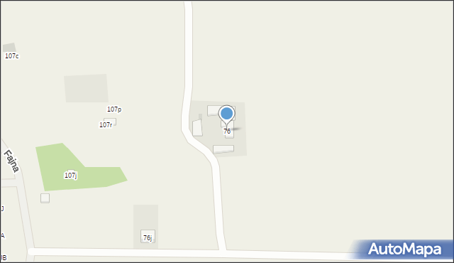 Kiełpiny, Kiełpiny, 76, mapa Kiełpiny