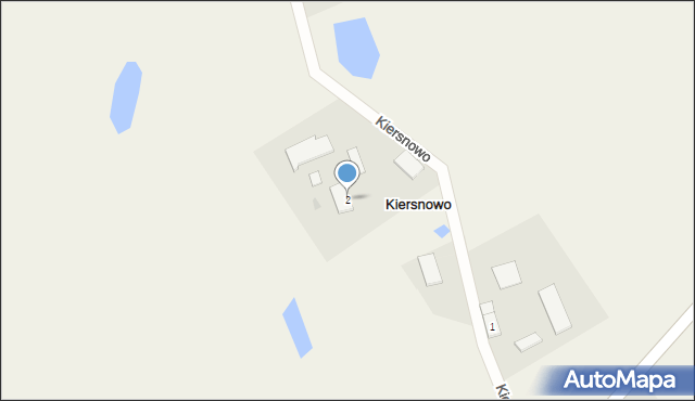 Kiersnowo, Kiersnowo, 2, mapa Kiersnowo