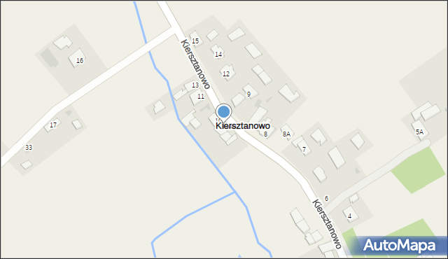 Kiersztanowo, Kiersztanowo, 3, mapa Kiersztanowo