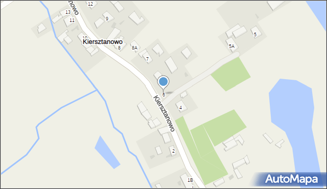 Kiersztanowo, Kiersztanowo, 6, mapa Kiersztanowo