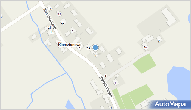 Kiersztanowo, Kiersztanowo, 7, mapa Kiersztanowo