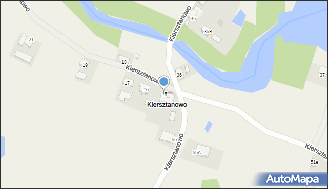 Kiersztanowo, Kiersztanowo, 15, mapa Kiersztanowo