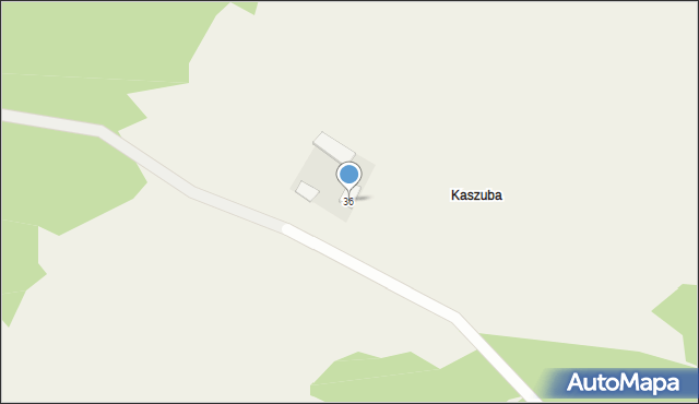 Kierz Półwieski, Kierz Półwieski, 36, mapa Kierz Półwieski