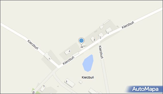 Kierzbuń, Kierzbuń, 4a, mapa Kierzbuń