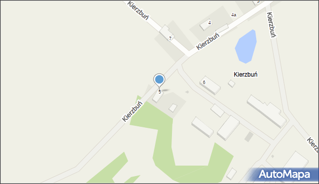 Kierzbuń, Kierzbuń, 5, mapa Kierzbuń