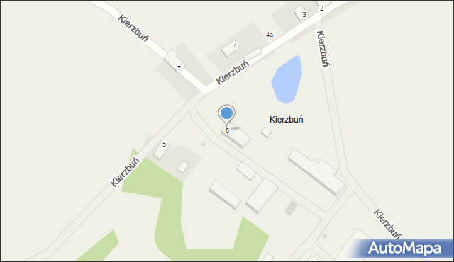 Kierzbuń, Kierzbuń, 6, mapa Kierzbuń