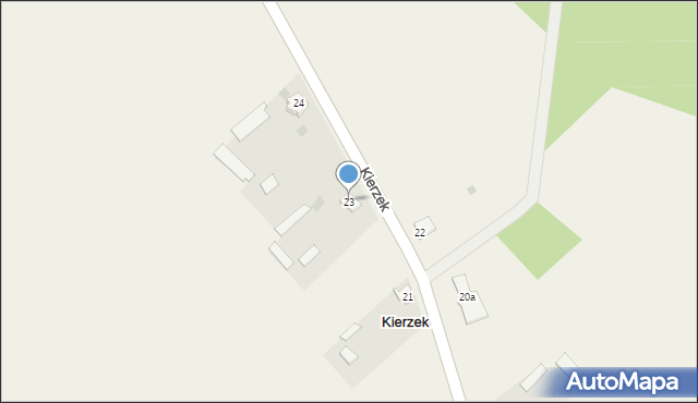 Kierzek, Kierzek, 23, mapa Kierzek