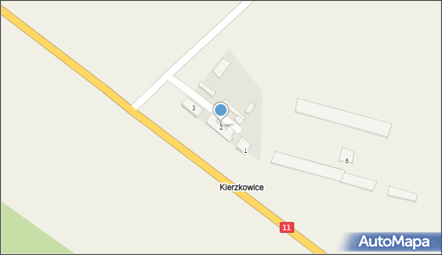 Kierzkowice, Kierzkowice, 2, mapa Kierzkowice