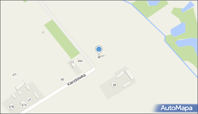 Kierzkówka, Kierzkówka, 49, mapa Kierzkówka