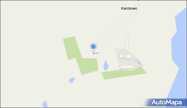 Kierzkowo, Kierzkowo, 3, mapa Kierzkowo