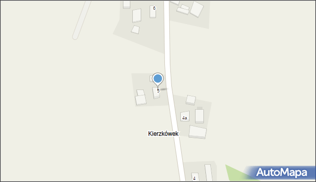 Kierzkowo, Kierzkowo, 5, mapa Kierzkowo