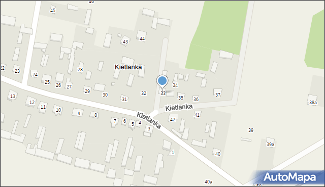 Kietlanka, Kietlanka, 33, mapa Kietlanka