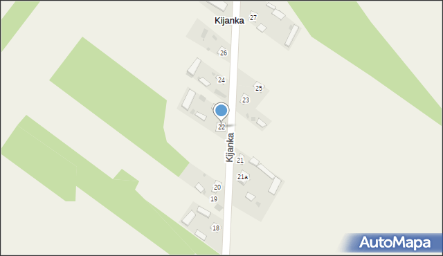 Kijanka, Kijanka, 22, mapa Kijanka