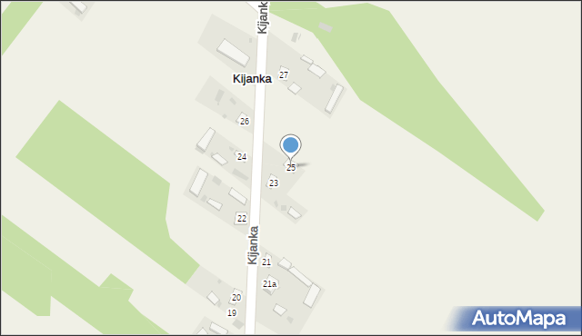 Kijanka, Kijanka, 25, mapa Kijanka