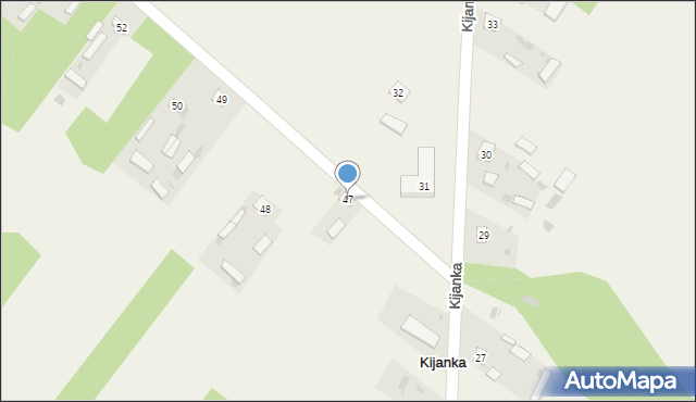 Kijanka, Kijanka, 47, mapa Kijanka