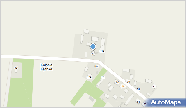 Kijanka, Kijanka, 63, mapa Kijanka