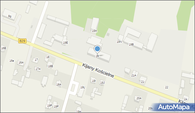 Kijany, Kijany, 19, mapa Kijany