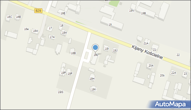 Kijany, Kijany, 19L, mapa Kijany