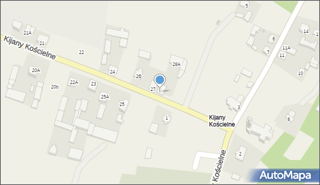 Kijany, Kijany, 28, mapa Kijany