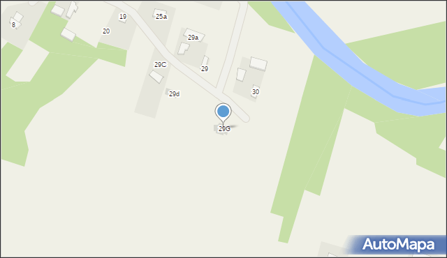 Kijany, Kijany, 29G, mapa Kijany