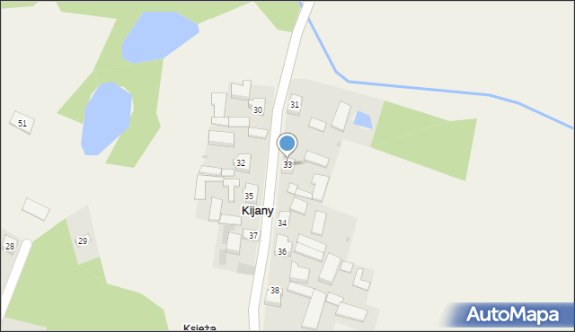 Kijany, Kijany, 33, mapa Kijany