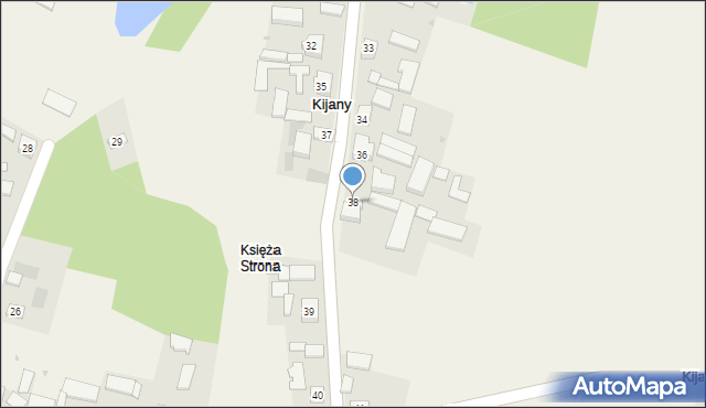 Kijany, Kijany, 38, mapa Kijany