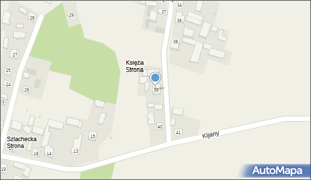 Kijany, Kijany, 39, mapa Kijany