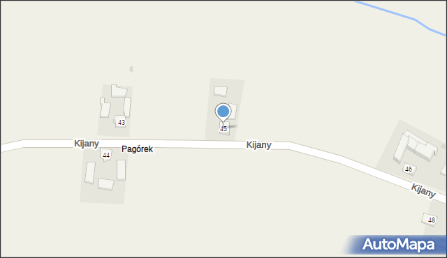 Kijany, Kijany, 45, mapa Kijany