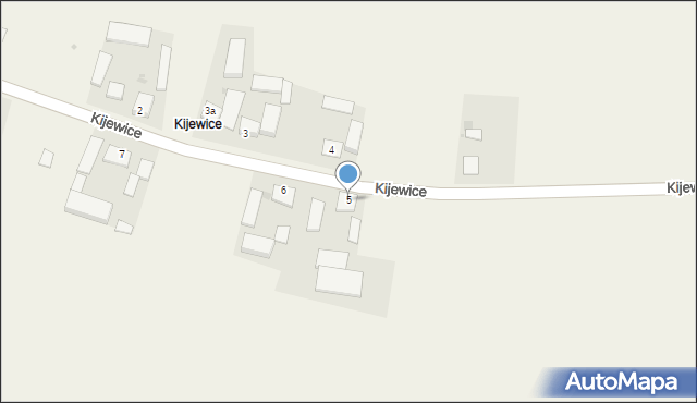Kijewice, Kijewice, 5, mapa Kijewice