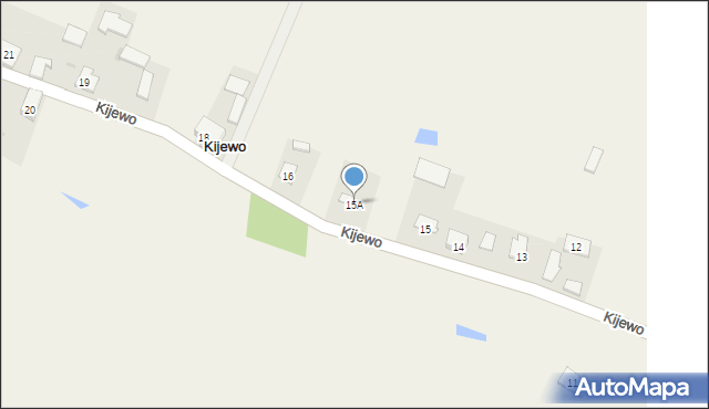 Kijewo, Kijewo, 15A, mapa Kijewo