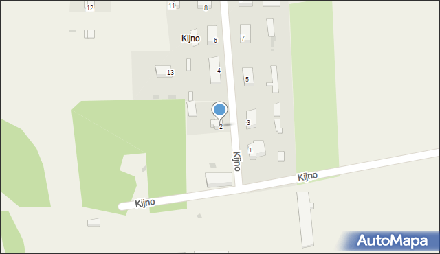 Kijno, Kijno, 2, mapa Kijno