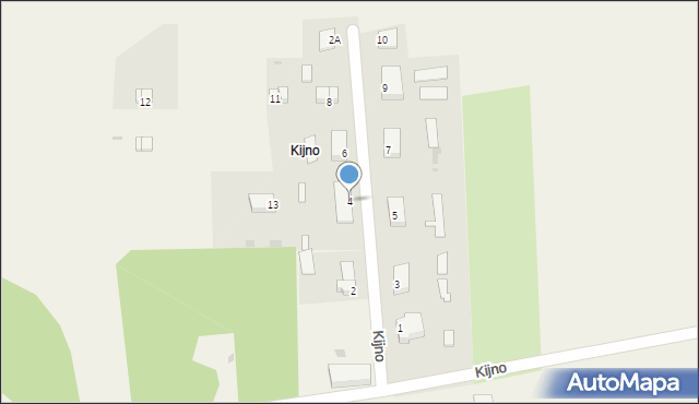 Kijno, Kijno, 4, mapa Kijno