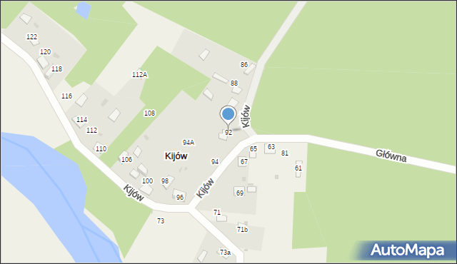 Kijów, Kijów, 92, mapa Kijów