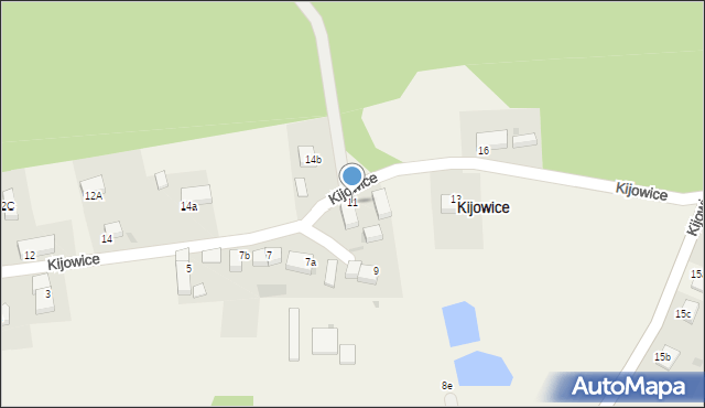 Kijowice, Kijowice, 11, mapa Kijowice