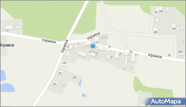 Kijowice, Kijowice, 19a, mapa Kijowice