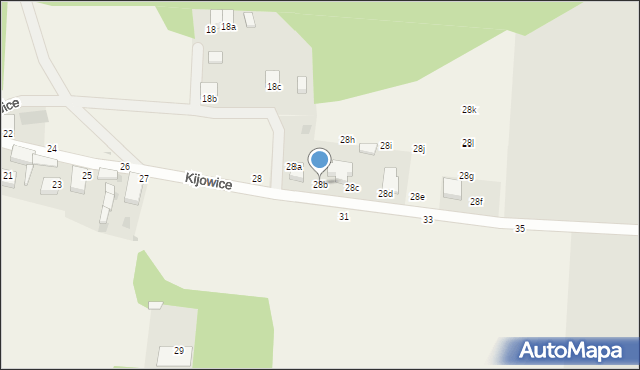 Kijowice, Kijowice, 28b, mapa Kijowice