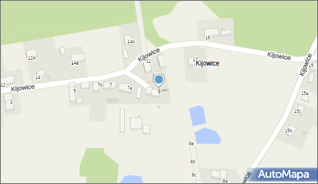 Kijowice, Kijowice, 9, mapa Kijowice