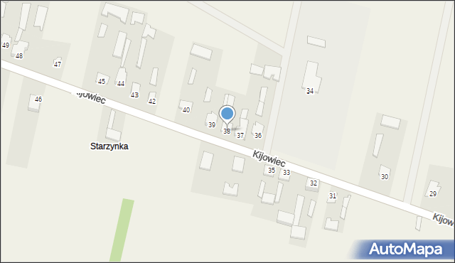 Kijowiec, Kijowiec, 38, mapa Kijowiec