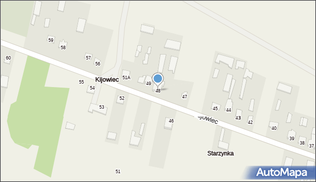 Kijowiec, Kijowiec, 48, mapa Kijowiec