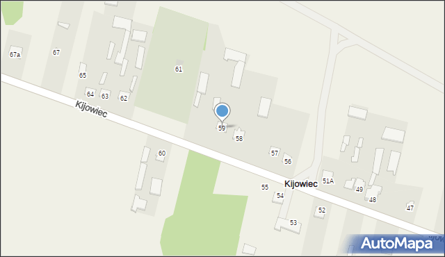 Kijowiec, Kijowiec, 59, mapa Kijowiec