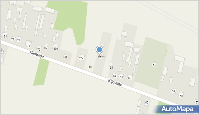 Kijowiec, Kijowiec, 67, mapa Kijowiec