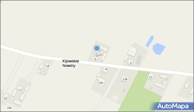 Kijowskie Nowiny, Kijowskie Nowiny, 4, mapa Kijowskie Nowiny