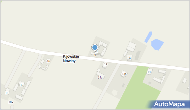 Kijowskie Nowiny, Kijowskie Nowiny, 5, mapa Kijowskie Nowiny