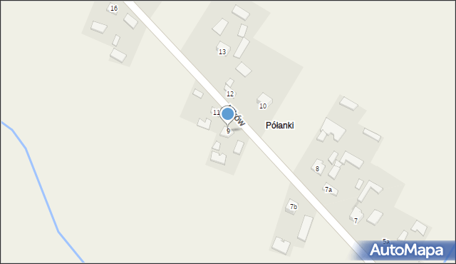 Kików, Kików, 9, mapa Kików