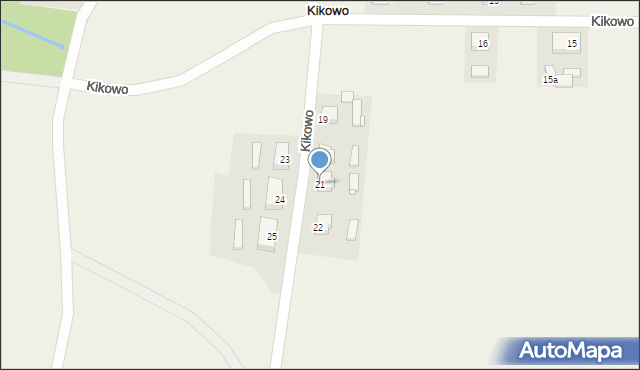 Kikowo, Kikowo, 21, mapa Kikowo