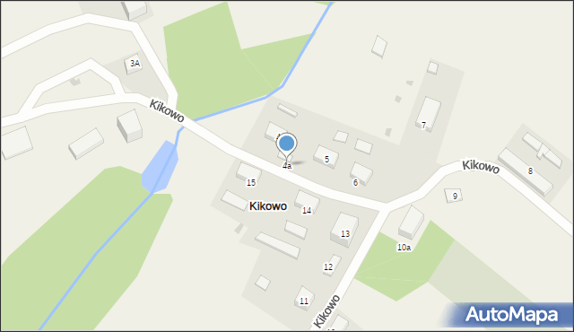 Kikowo, Kikowo, 4a, mapa Kikowo