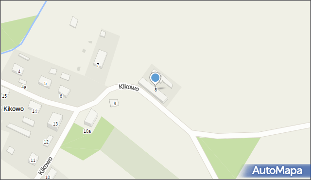 Kikowo, Kikowo, 8, mapa Kikowo