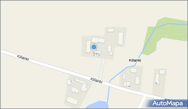 Kilianki, Kilianki, 2, mapa Kilianki