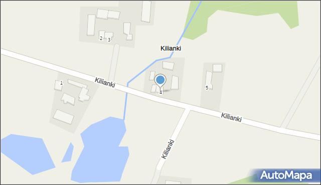 Kilianki, Kilianki, 4, mapa Kilianki